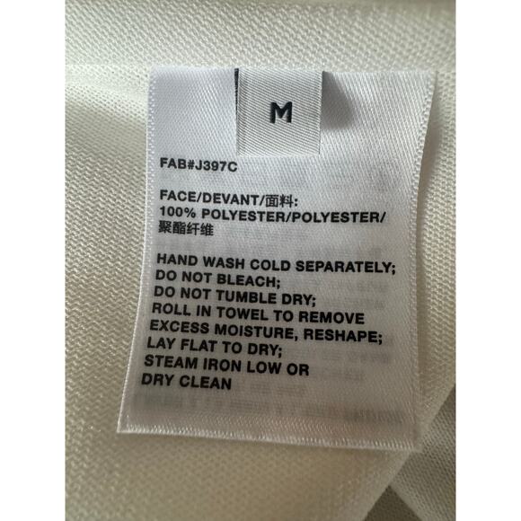 Lafayette 148 New York Ivory Tank Shell Double Layered Medium EUC - Picture 9 of 9